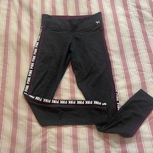 VS PINK logo leggings